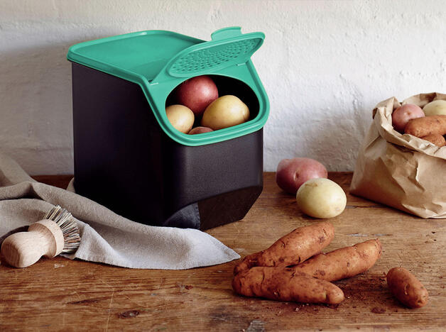 Tupperware Boite Ventillée Smart 5,5L Optimale Lagerbedingungen für Kartoffeln