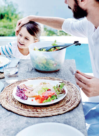 Tupperware Essoreuse de Salade perfekt zum trockenschleudern von Salat