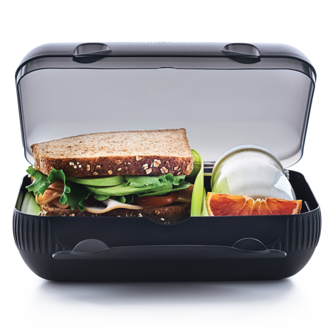 Tupperware Boîte Lunch Brotbox mit Unterteilung zum Mitnehmen von Pausenbroten
