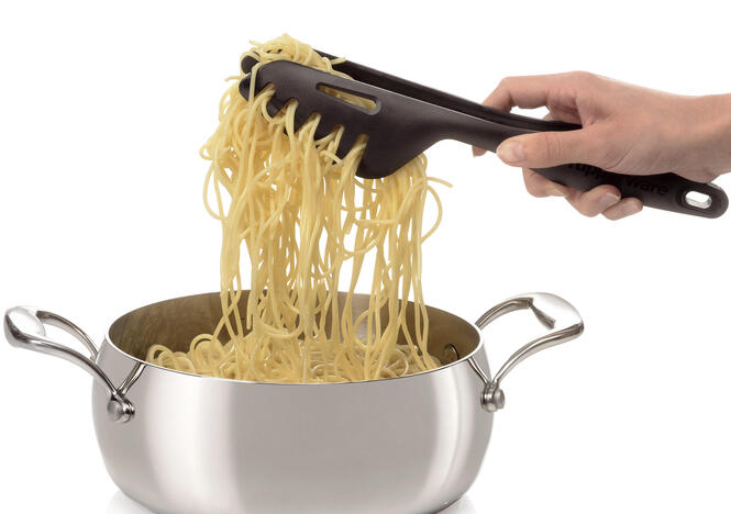 Pince à pâtes - Pince à spaghetti - Pince de service pour pâtes - Pince de  cuisine 
