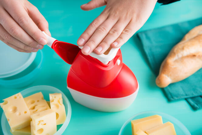 Tupperware Râpe du Chef zum Reiben von Käse