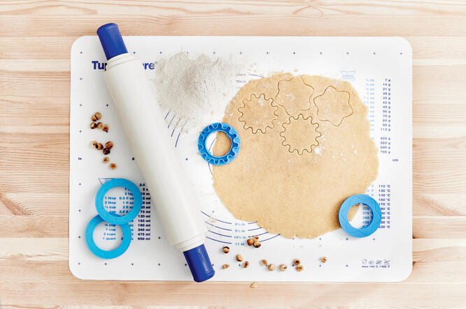 Tupperware Feuille à Pâtisserie Teigunterlage mit Markierungen