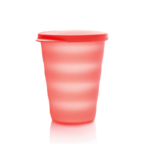 Tupperware Verres Flash à Pailles 330ml (2) In diesen Bechern sind Getränke vor Insekten sicher - Staub ist kein Thema mehr.