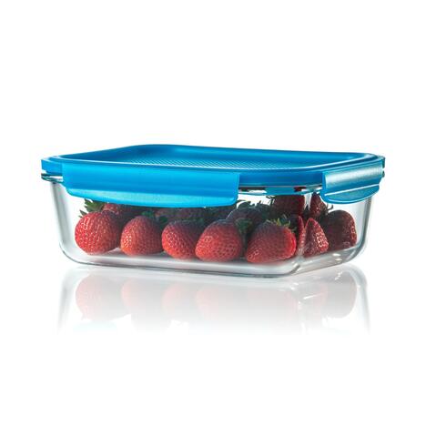 Tupperware PremiaGlass Boite Rectanguler 1.5L 