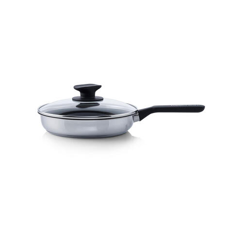 Tupperware Universal Poêle 28cm avec revêtement antiadhésif et couvercle 
