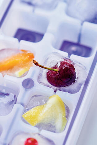 Tupperware Cool Cubes Eiswürfelbehälter mit flexiblen Boden